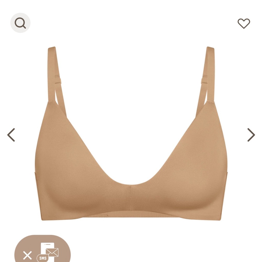 SKIMS wireless form tshirt bra NWT